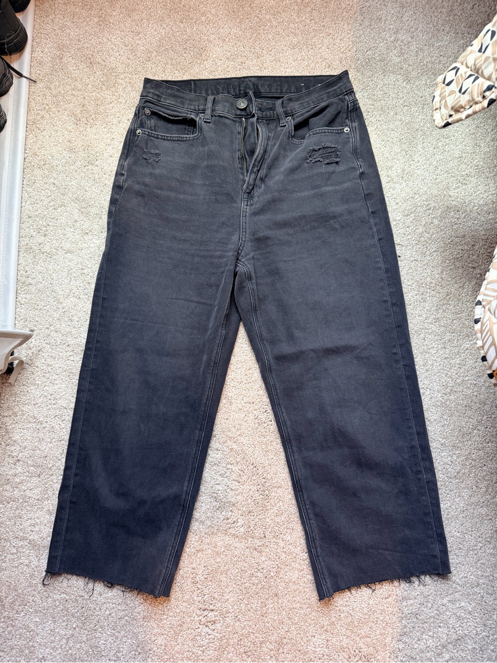 American Eagle Outfitters Black Jeans with Brand Tag